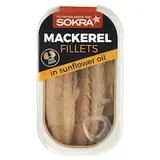 Sokra Filety z makrely ve slunečnicovém oleji 115g