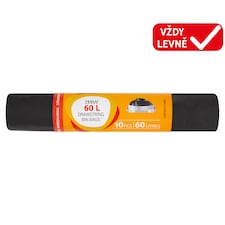 Pytle na odpad zatahovací 60l 10 ks