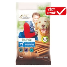 Pet Specialist Dentální tyčinky maxi 7 ks 270g