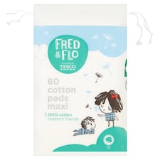 Fred & Flo Maxi vatové tampóny 60 ks