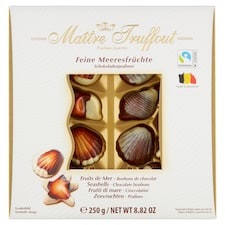 Maitre Truffout Čokoládové pralinky s lískoořechovou krémovou náplní 250g