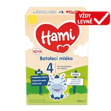 HAMI 4 batolecí mléko 600g