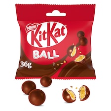 KitKat Ball, cereální křupinky v mléčné čokoládě, 36g
