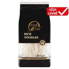 Asia Time Rýžové vlasové nudle sušené bezvaječné 5 mm 250g