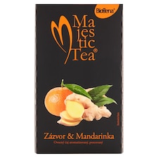 Biogena Majestic Tea Zázvor & mandarinka ovocný aromatizovaný čaj porcovaný 20 x 2,5g (50g)