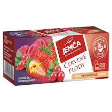 Jemča Červené plody ovocný čaj aromatizovaný 20 x 2g (40g)