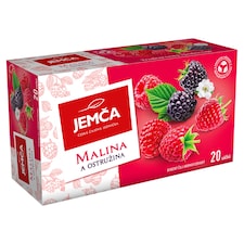 Jemča Malina a ostružina ovocný čaj aromatizovaný 20 x 1,75g (35g)