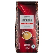 Espresso pražená zrnková káva 500g