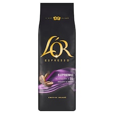 L'OR Espresso Supremo káva pražená zrnková 500g