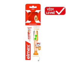 elmex® Kids cvičný dětský zubní kartáček pro děti ve věku 0-3 let 1ks