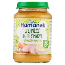Hamánek Jehněčí soté s mrkví a bramborovým pyré 190g