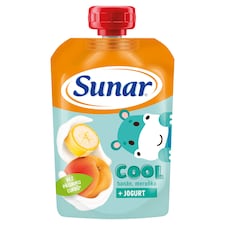 Sunar Cool ovocná kapsička banán, meruňka, jogurt 12m+, 110g