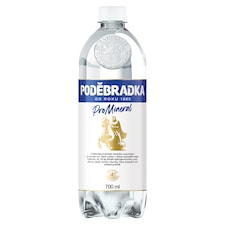 Poděbradka ProMineral Přírodní minerální voda přirozeně sycená 700ml