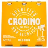 Crodino Biondo Tri Pack Soft Drink 3 x 175ml