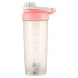F&F Active Pink šejkr na proteinové nápoje 700 ml