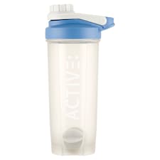 F&F Active Blue šejkr na proteinové nápoje 700 ml