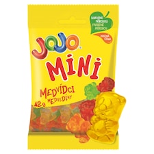 JOJO Medvídci Mini želé bonbóny s ovocnými příchutěmi 42g