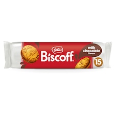 Lotus Biscoff Karamelizované sušenky spojené náplní s příchutí mléčné čokolády 150g