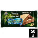 Kolonada Trojhránky s kakaovou náplní Oplatky S moukou z programu Harmony. Single pack 50 g