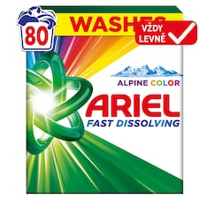 Ariel Alpine Color Prací Prášek, 4.4kg, 80 Praní