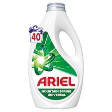 Ariel Tekutý Prací Prostředek Mountain Spring Universal, 1.8l, 40 Praní