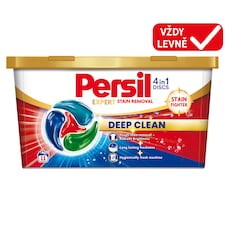 Persil Discs 4in1 Deep Clean Expert Stain Removal prací prostředek 11 praní 11 x 17g (187g)