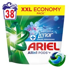 Ariel Allin1 PODS +Touch of Lenor Spring Awakening, 38 Praní