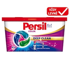 Persil Discs 4in1 Deep Clean Color předdávkovaný prací prostředek 13 praní 13 x 16,5g (214,5g)