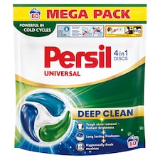 Persil Discs 4in1 Deep Clean Universal předdávkovaný prací prostředek 60 praní 60 x 16,5g (990g)