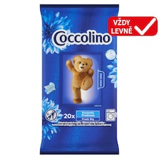 Coccolino vlhčené ubrousky do sušičky 20 ks