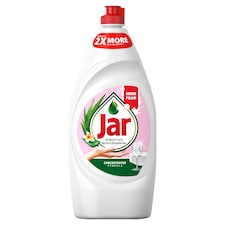 Jar Sensitive Aloe Vera & Pink Jasmine Tekutý Prostředek Na Mytí Nádobí Jemný K Rukám 900 ML