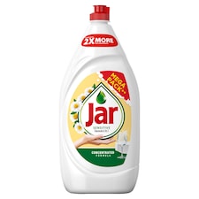 Jar Sensitive Chamomile & Vitamin E Tekutý Prostředek Na Mytí Nádobí Jemný K Rukám 1350 ML
