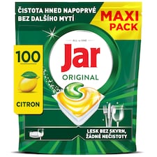 Jar Original All In One Kapsle Do Automatické Myčky Nádobí Lemon, 100 ks
