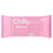 Chilly Delicate intimní ubrousky jemná péče 12 ks