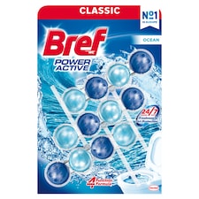 Bref Power Active Ocean tuhý WC blok 3 x 50g