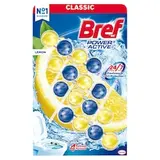 Bref Power Active Lemon tuhý WC blok 4 x 50g