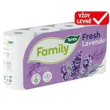 Tento Family Fresh Lavender toaletní papír 2 vrstvy 8 rolí