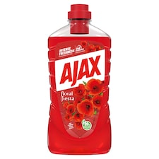 Ajax Floral Fiesta Red Flowers univerzální čisticí prostředek 1000 ml