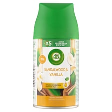 Air Wick Freshmatic Náplň do osvěžovače vzduchu vanilka a santalové dřevo 250ml