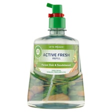Air Wick Active Fresh Náplň na vodní bázi do automatického difuzéru dub a santalové dřevo 228ml