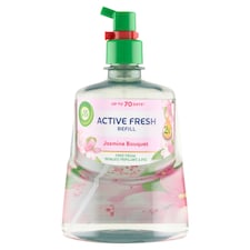 Air Wick Active Fresh náplň na vodní bázi do automatického difuzéru - Jasmínové květy 228ml