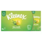 Kleenex Balsam papírové kapesníky 4 vrstvy 8 x 9 ks