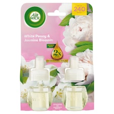 Air Wick Tekutá náplň do elektrického přístroje pivoňka a jasmínový květ 2 x 19ml