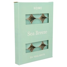 F&F Home Sea Breeze vonné čajové svíčky 24 x 8,3g