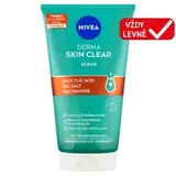 Nivea Derma Skin Clear Čisticí pleťový peeling 150ml