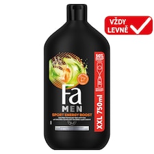 Fa Men Sport Energy Boost sprchový gel a pěna do koupele 3v1 s vůní guarany 750ml