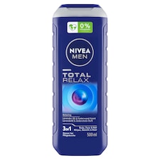 Nivea Men Total Relax 3 v 1 Sprchový gel 500ml