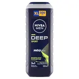 Nivea Men Deep Sport 3 v 1 Sprchový gel 500ml