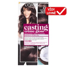 L'Oréal Paris Casting Creme Gloss semipermanentní barva na vlasy 412 ledové kakao, 48 +72 +60 ml