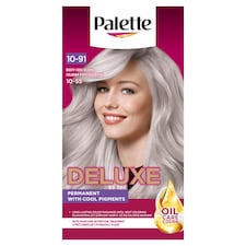 Palette Deluxe barva na vlasy Chladná popelavá blond 10-91